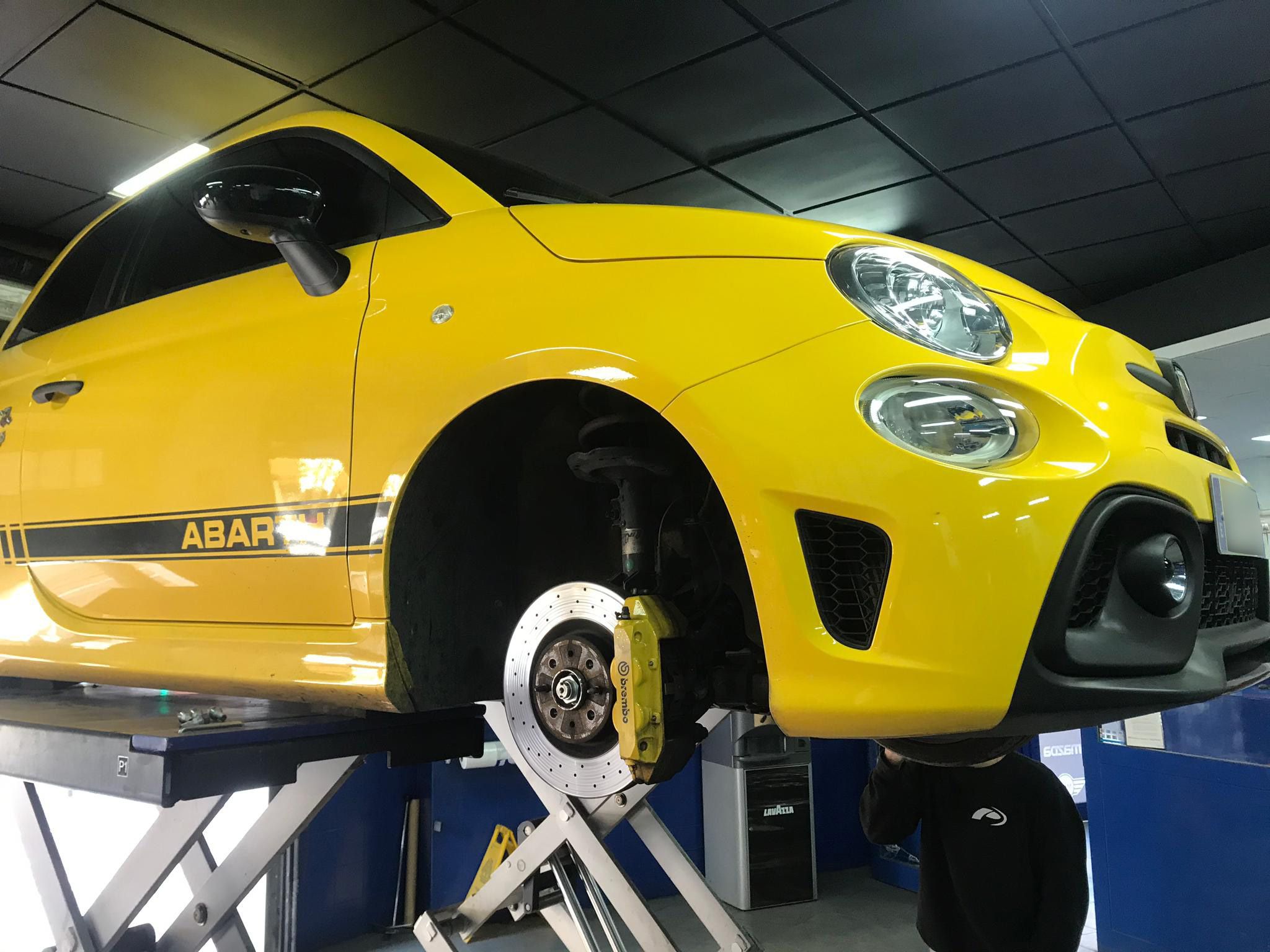 Abarth Pop and ang reprogramacion