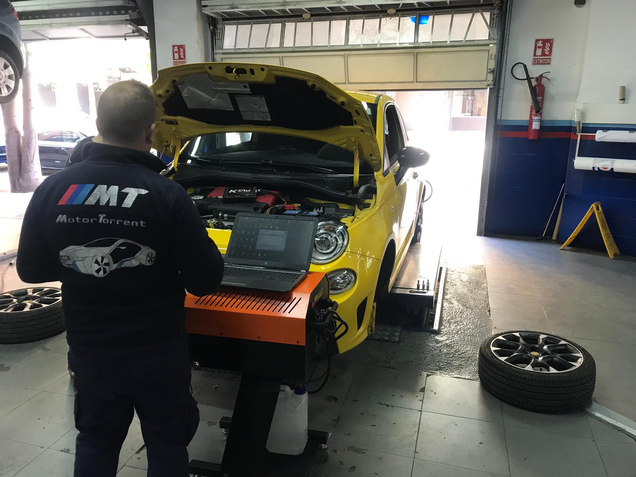 Reprogramacion abarth pop and bang